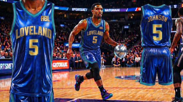 Metallic Blue Uniform